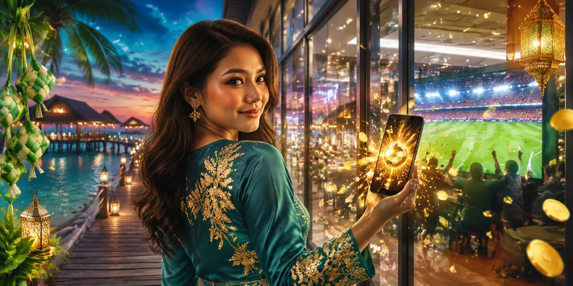 Peminat bola sepak Malaysia menikmati pertaruhan sukan semasa perayaan Hari Raya di Sabah